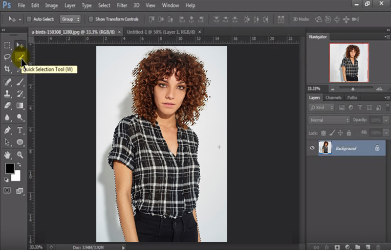 how to refine edges in photoshop cc